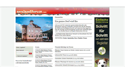 Desktop Screenshot of neulandforum.ch